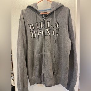 Billabong Zip Up Sweatshirt